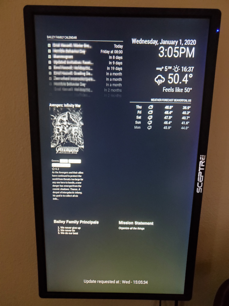 MagicMirror Display