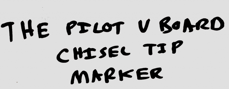 Whiteboarding - Pilot V Chisel Tip